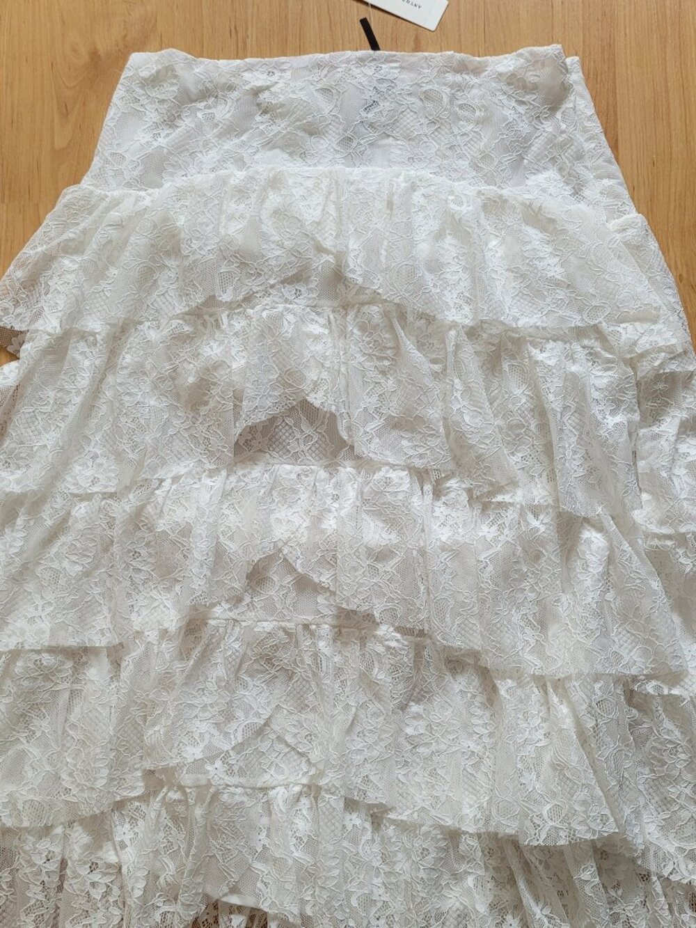 White Lace Skirt